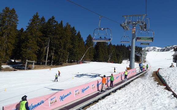 Stations de ski familiales Alpes kamniques  – Familles et enfants Krvavec