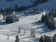 Piste facile Zubringer au télésiège 8 places