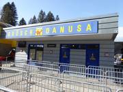 Installations sanitaires soignées à la station de vallée