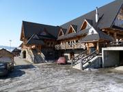 Le restaurant à la station de la vallée