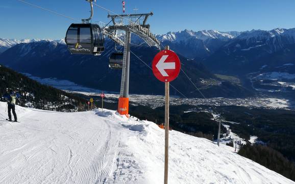 Gurgltal (vallée de Gurgl): indications de directions sur les domaines skiables – Indications de directions Hoch-Imst – Imst