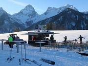 Kiosque à la descente vers la vallée