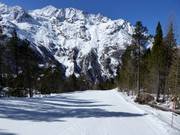 Descente vers la vallée Heimfahrtspiste
