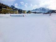 Piste Grand Tour à la périphérie du village