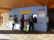 Zone de caisse soignée