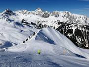 La piste difficile Diaboloabfahrt