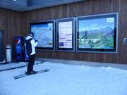 Panneau d'information à la station supérieure de la MK Maiskogelbahn