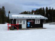 Toilettes à la station de vallée