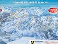 Plan des pistes Vars/Risoul – La Forêt Blanche