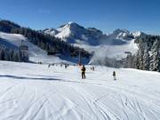 Pistes faciles au téléski Hachau
