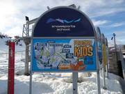 Panneau d'information pour Perisher Kids