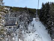 Angertalbahn - 4 places | Télésiège rapide (débrayable) avec capots de protection