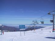 Signalisation dans le domaine skiable La Parva