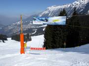 Mesure de vitesse Hanneggschuss à Wengen