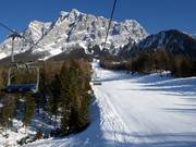 Le télésiège Wettersteinbahn