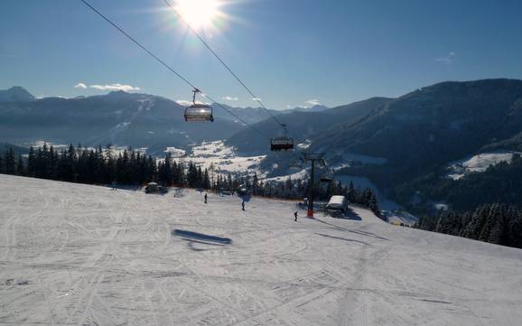 Skier à Eben im Pongau