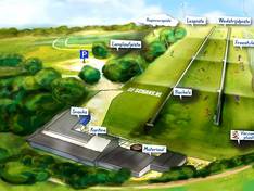 Plan des pistes De Schans – Uden