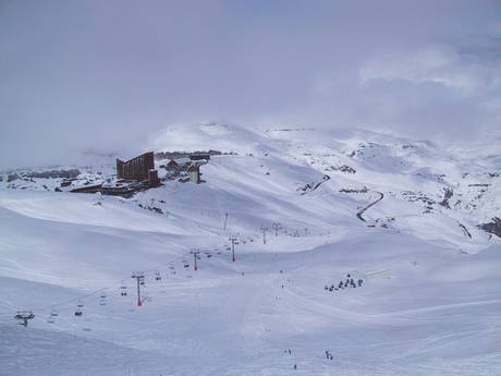 Power Pass: Taille des domaines skiables – Taille Valle Nevado