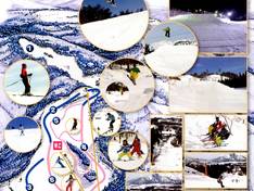 Plan des pistes Karigahara