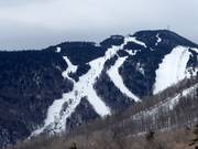 Vue sur les pistes du Killington Peak