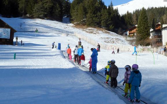 Stations de ski familiales Flims Laax Falera – Familles et enfants Laax/Flims/Falera