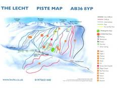 Plan des pistes The Lecht