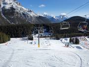 Piste facile Cascade au télésiège Cascade