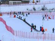 Tapis roulant 1 dans l’aire d’entraînement Murmi Snowpark