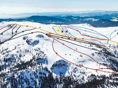 Plan des pistes Kartalkaya