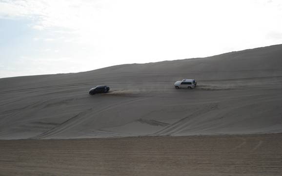 Qatar: Accès aux domaines skiables et parkings – Accès, parking Sandboarding Mesaieed (Doha)
