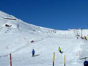 Piste bleue au téléski Ried