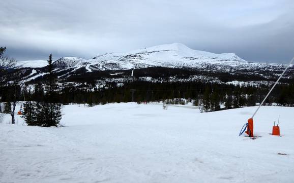 Åre: Taille des domaines skiables – Taille Åre