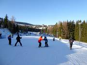 Pente d'entraînement à Zieleniec