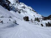 Piste facile au téléski Grünsee