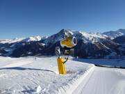 Enneigeurs performants sur le domaine skiable de Schöneben