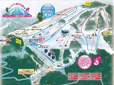 Plan des pistes Sky Valley
