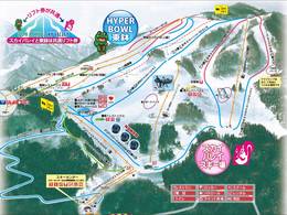 Plan des pistes Sky Valley