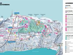 Plan des pistes Hohwald – Beatenberg-Waldegg