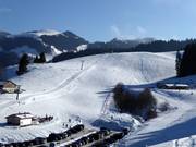 Piste facile au téléski Oswald