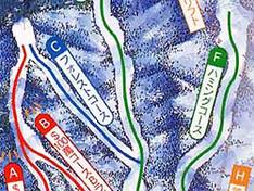 Plan des pistes Taiheizan Opus
