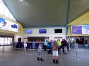 Zone de caisse soignée au Skitube