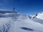 Pistes de difficulté moyenne à la Gurschenalp