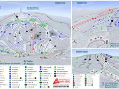Plan des pistes Val Saint-Côme