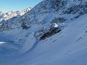 Piste n° 33 au Rettenbachferner