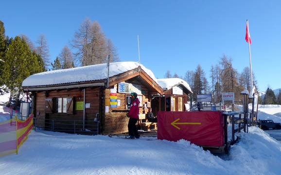 Val Müstair: Propreté des domaines skiables – Propreté Minschuns – Val Müstair-Tschierv