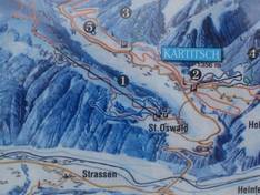Plan des pistes Kanterlift – Kartitsch
