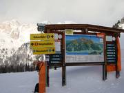 Informations à la station supérieure