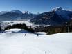 Domaines skiables pour skieurs confirmés et freeriders Tiroler Zugspitz Arena – Skieurs confirmés, freeriders Ehrwalder Wettersteinbahnen – Ehrwald