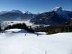 Domaines skiables pour skieurs confirmés et freeriders Massifs de Wetterstein et de Mieming – Skieurs confirmés, freeriders Ehrwalder Wettersteinbahnen – Ehrwald