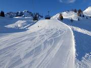 Préparation optimale des pistes à Fieberbrunn